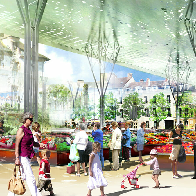 Requalification du coeur historique FONTAINEBLEAU