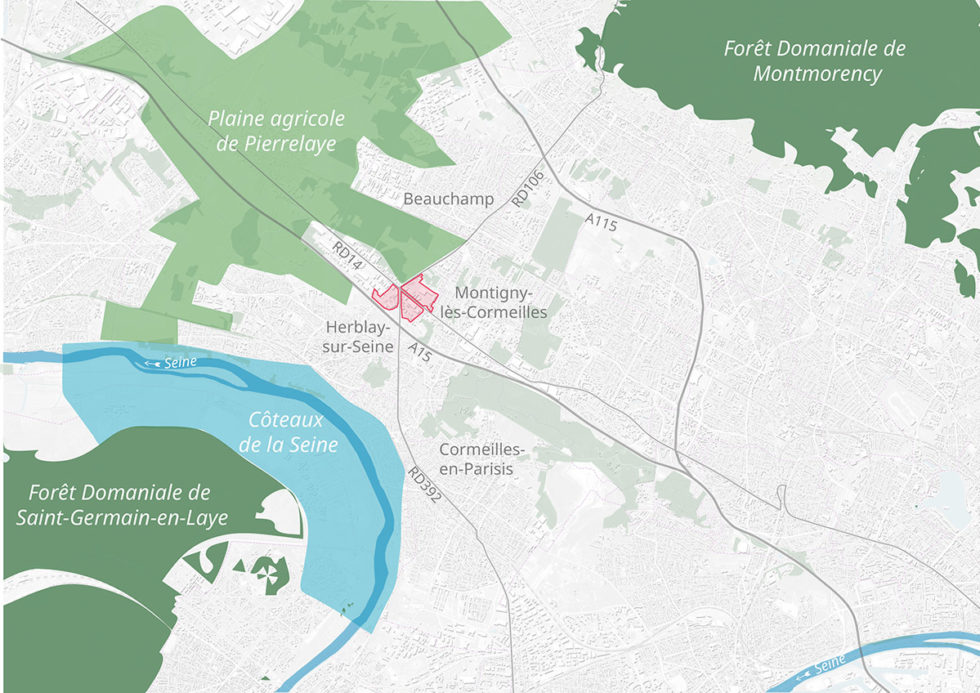 Zone d'activité de la Patte d'OieReterritorialiser les zones d'activités__HERBLAY Opus Urbain